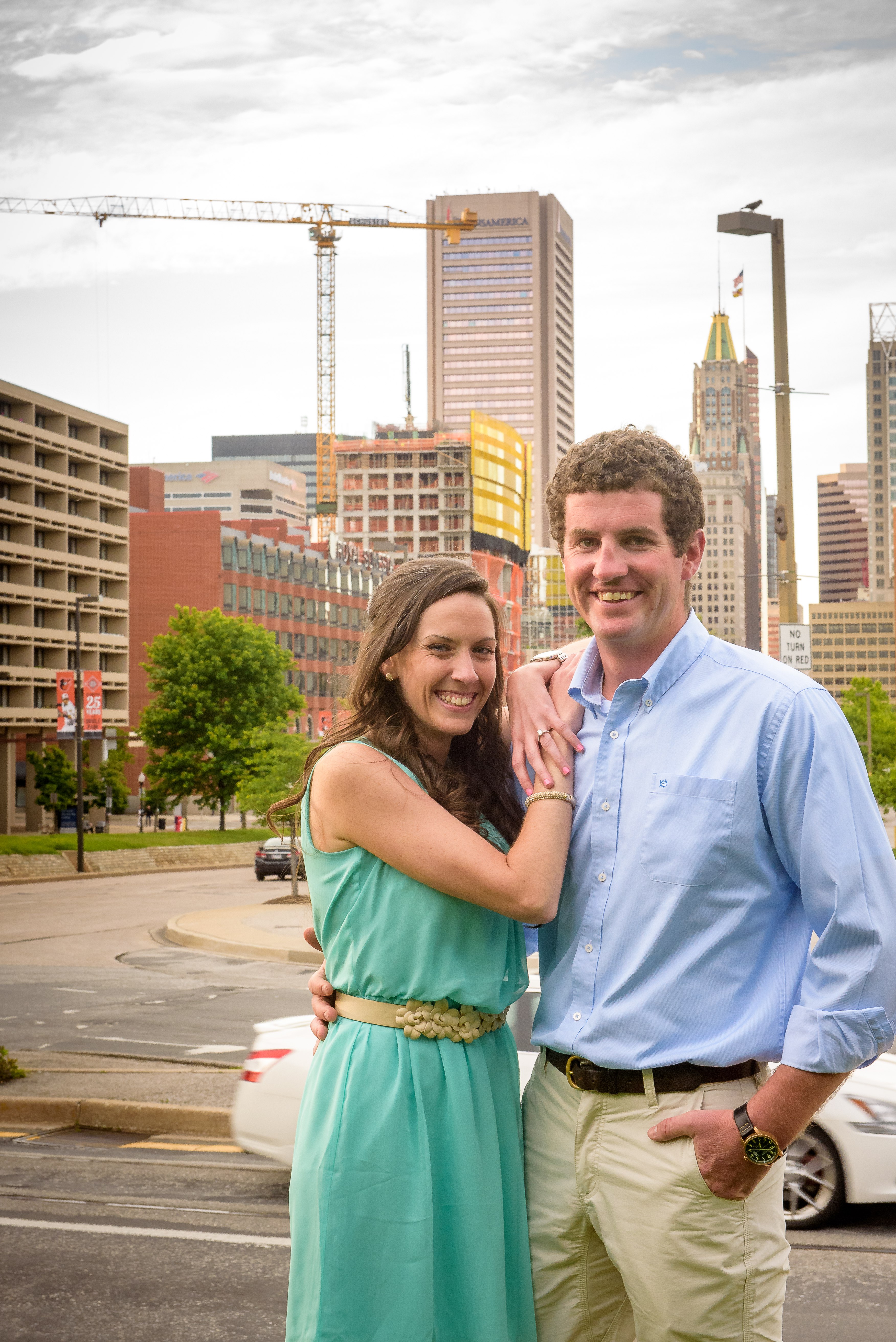 Engagement Photo shoot in Federal Hill