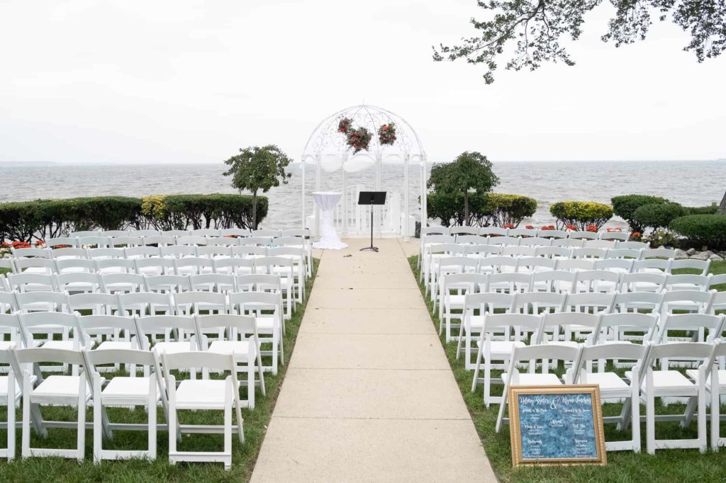 Outdoor Wedding in Baltimore Maryland | Celebrations at the Bay