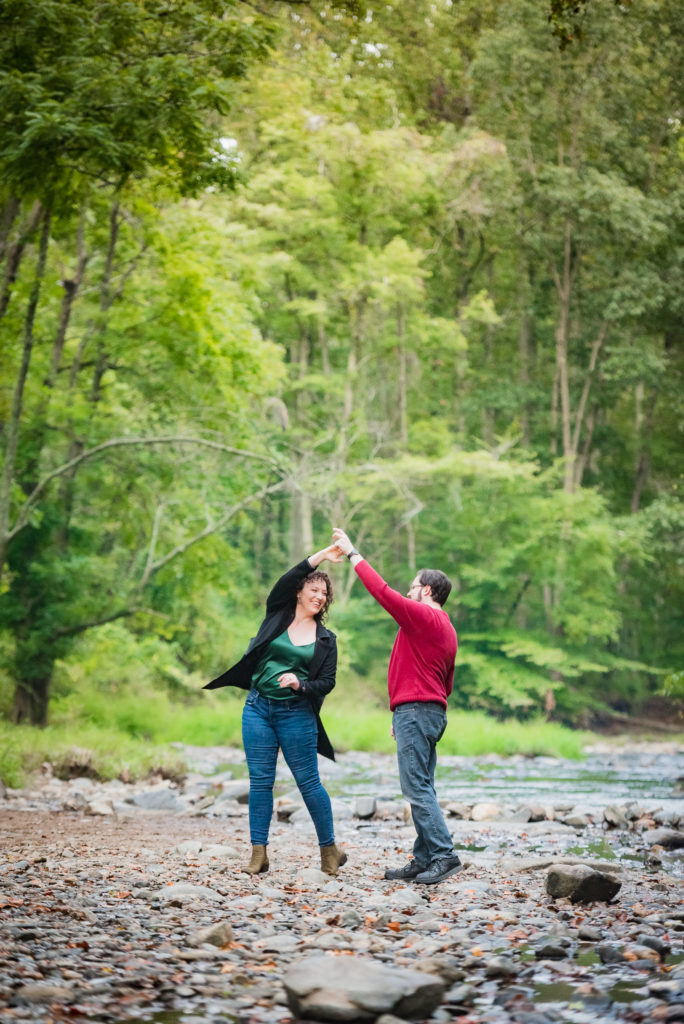 Engagement Photos at Jerusalem Mill in Baltimore, Maryland