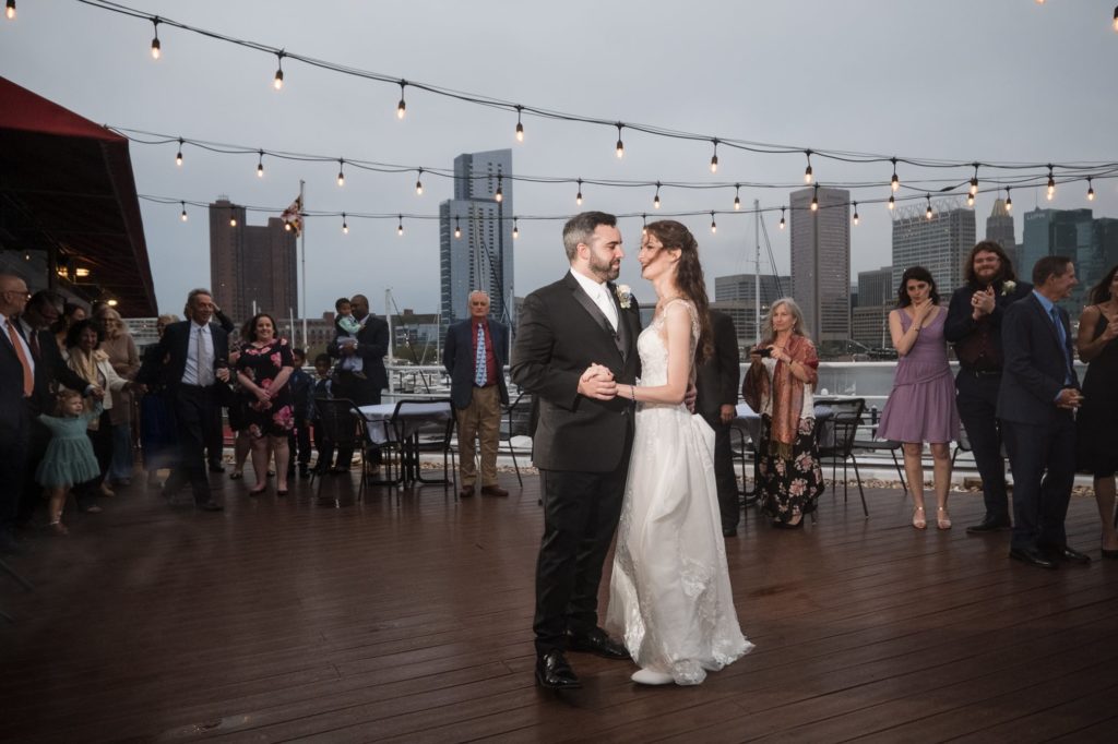 Wedding Reception at the Rusty Scupper in Baltimore, Maryland | Tyler Rieth Photography